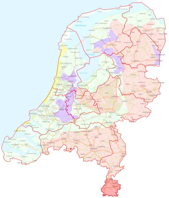Een gezonde bodem | Bodemkaart van Nederland met hoofdbodemsoorten