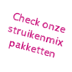 struikenmix pakket, borderpakket, heestermix
